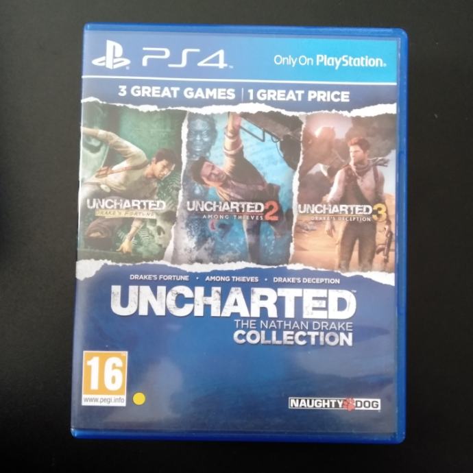 Ps4 uncharted deals 1 2 3