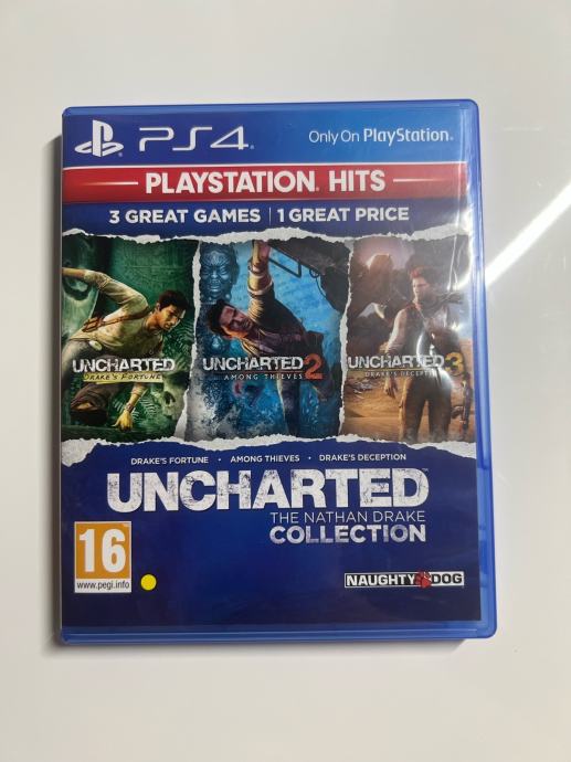 Uncharted: the Nathan Drake collection ps4 disk