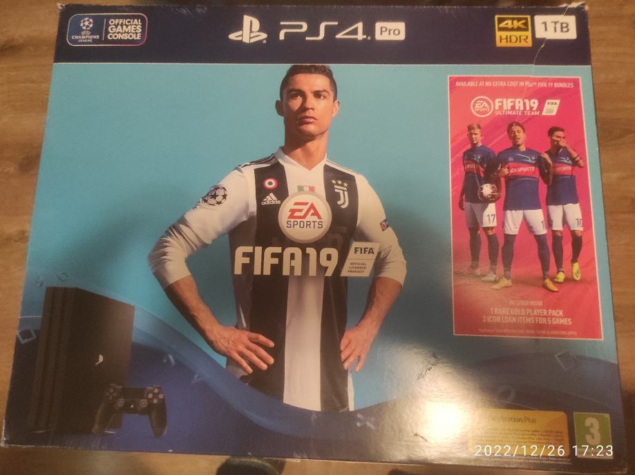 ps4 pro kutija