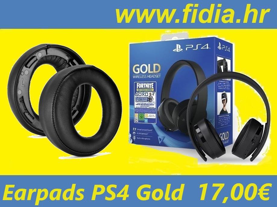 Ps4 gold deals headset black