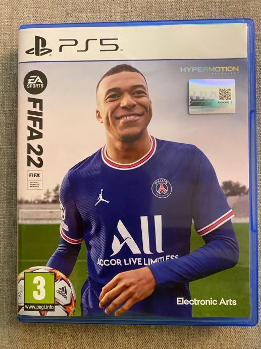 FIFA 22 PS5 disc