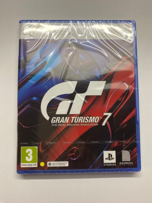 Gran Turismo 7 PS5 disk NOVO