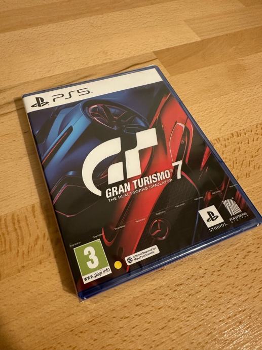 Gran Turismo 7 zapakiran PS5