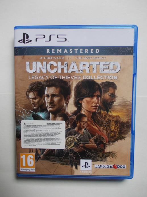 PS5 Uncharted: Legacy of Thieves Collection Remastered