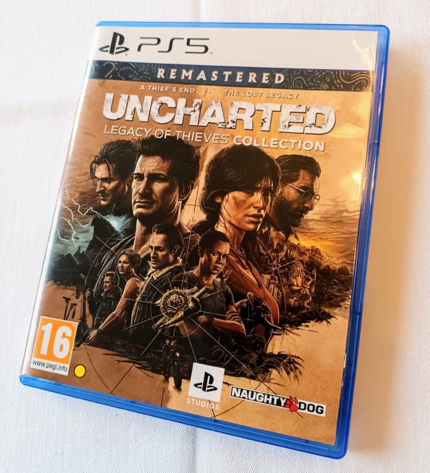 PS5: Uncharted Remastered Legacy Of Thieves Collection