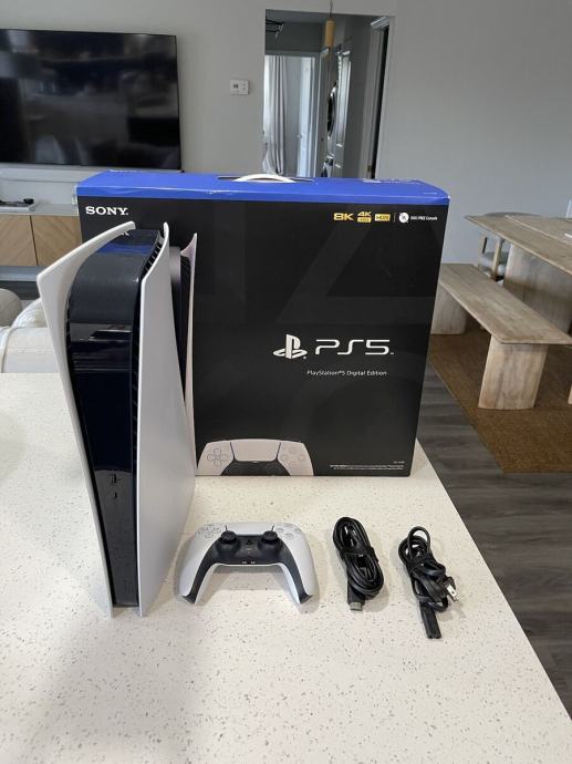 PS5 / PLAYSTATION 5 DIGITAL EDITION 1TB KAO NOVO