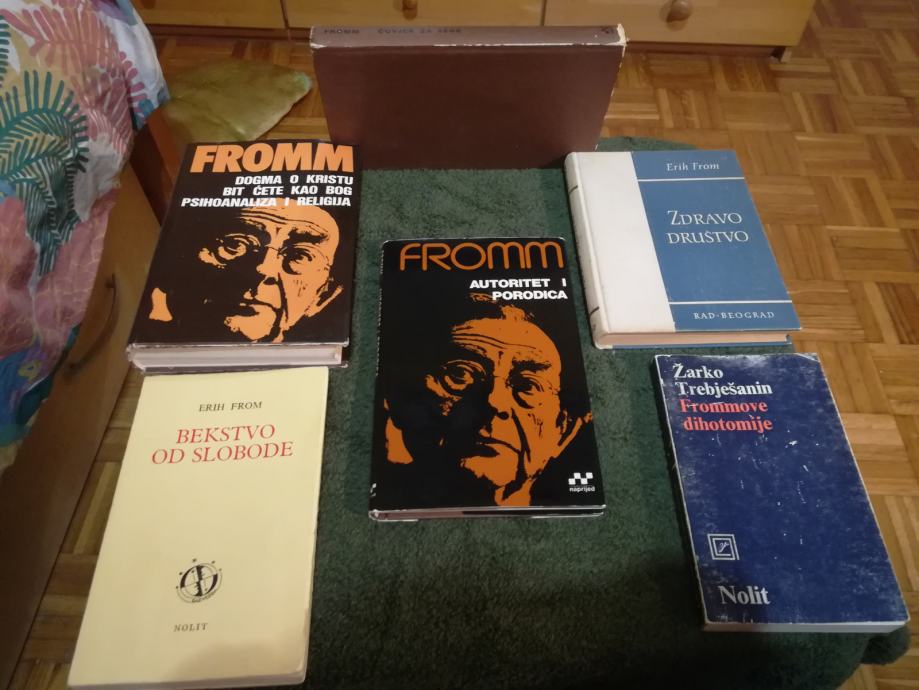 Erich Fromm - kolekcija od 6 knjiga