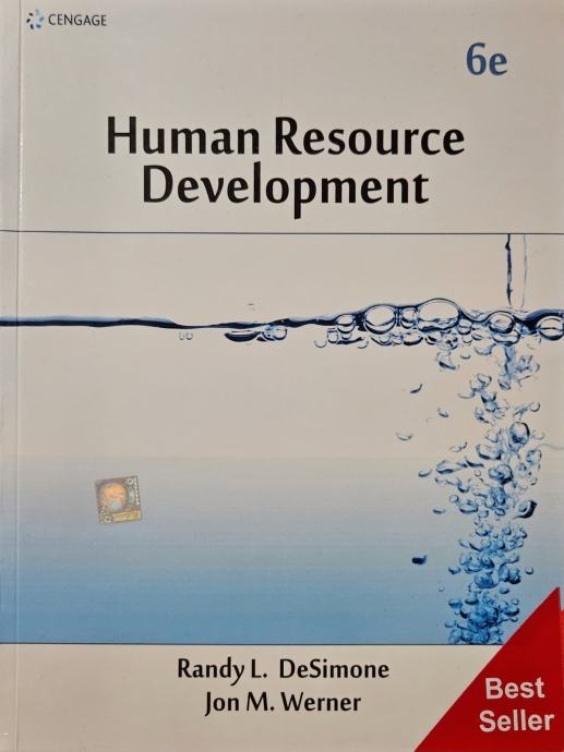 Human resource development / Randy L. DeSimone, Jon M. Werner - NOVO!