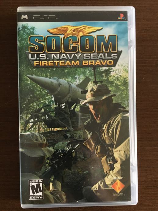 Socom U S Navy Seals Fireteam Bravo Umd Psp Game