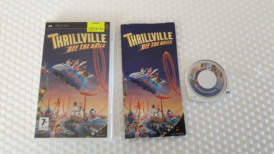 Thrillville PSP Sony Playstation Portable #630