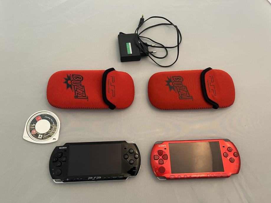 SONY PSP 3004, crveni i crni