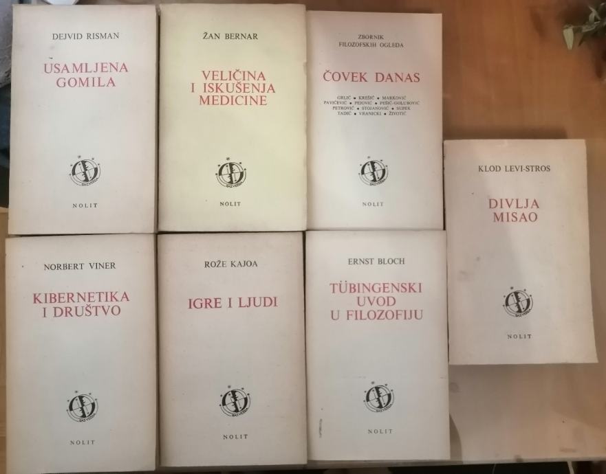 Filozofska biblioteka Nolit 11 knjiga