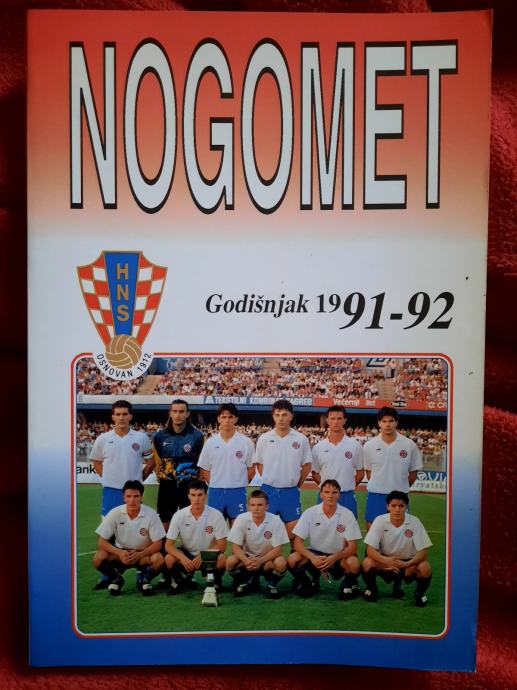 NOGOMET HNS GODIŠNJAK 1991-92.