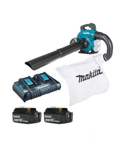 MAKITA aku puhalo/usisavač DUB363PT2V 2xAku 18V 5,0Ah