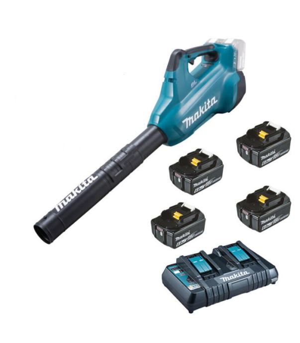 MAKITA DUB362PG4 Akumulatorski puhalnik 18V+18V (Set - 4x 6Ah akumulat