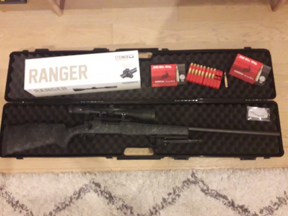 Karabin Remington 700 Long Range .300 Win Mag + STEINER RANGER optika