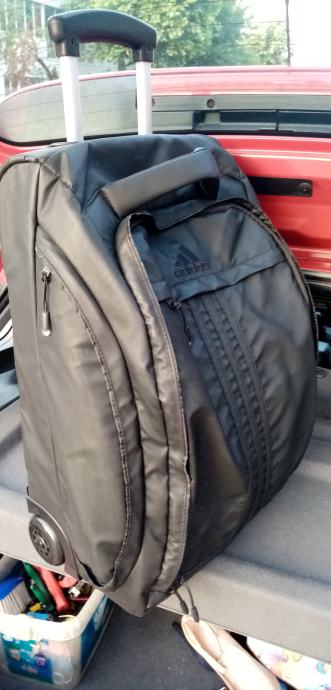 Adidas 30x55x25 cm kvalitetna torba na kotače i s drškom