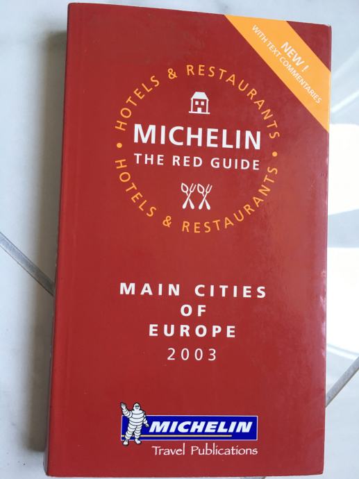 MICHELIN THE RED GUIDE - Main Cities Of Europe