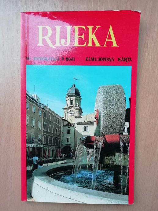 Rijeka - 80 fotografija u boji - Zemljopisna karta