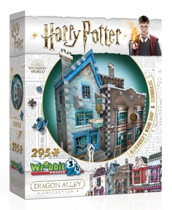 3d Puzzle Harry Potter Prodavaonica štapića Diagon Alley Wrebbit 6498
