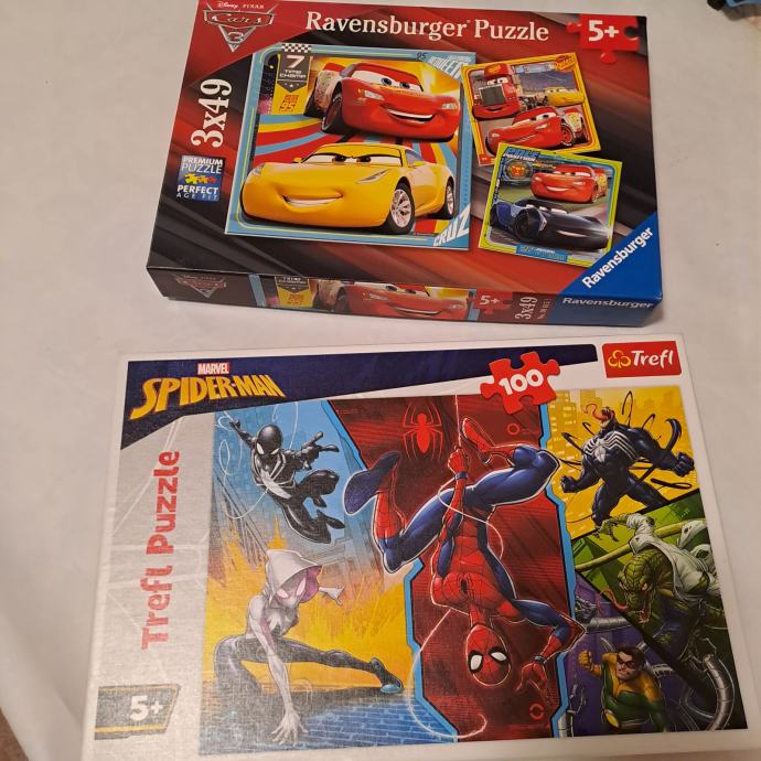 Puzzle spider-man i cars 3