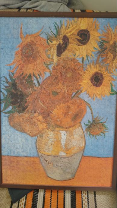 Puzzle Van Gogh suncokreti