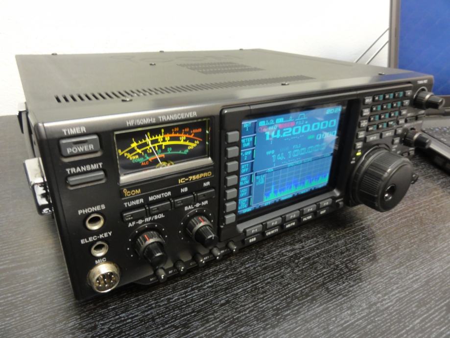 icom ic-756 pro ii to computer