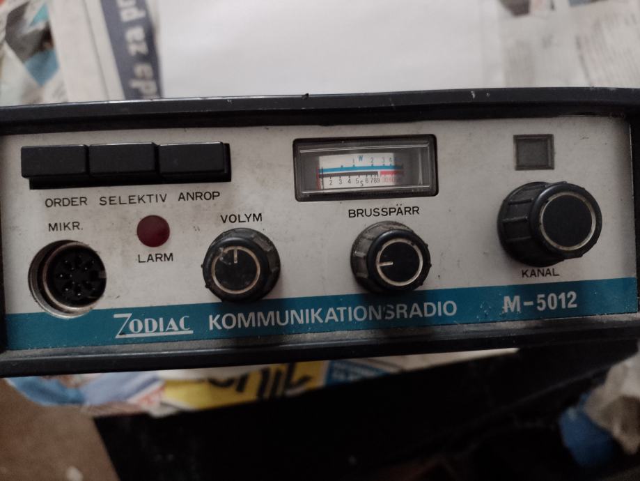 ZODIAC M5012 I ISPRAVLJAČ  BE-3A 13,8 V