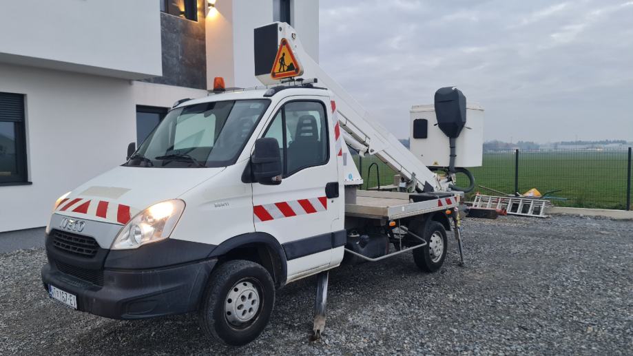 Auto Košara*IVECO DAILY*GSR E179T*KRAN*18M*