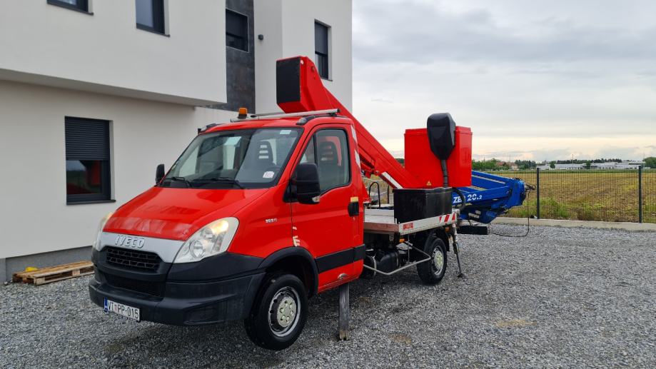 Auto Košara*IVECO DAILY 35S11*2014G*GSR E179T*KRAN*18M*