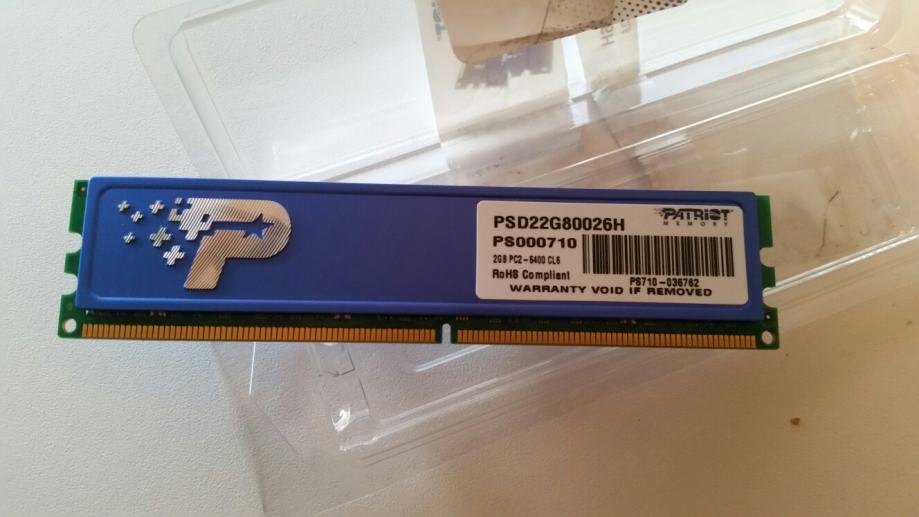 2GB Patriot Ram DDR2