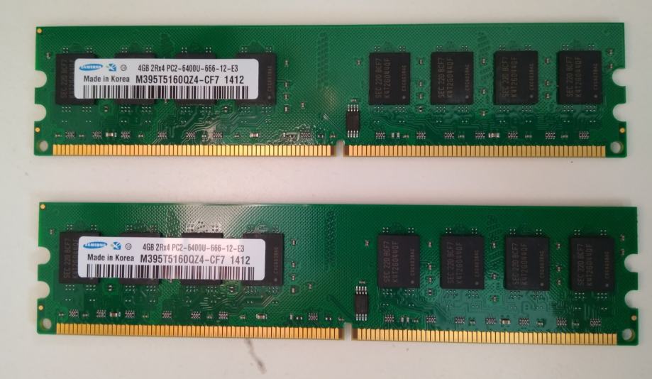 Samsung 2x4GB DDR2 800 Mhz za AMD ploče