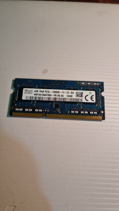 4GB DDR3 PC3L za laptope