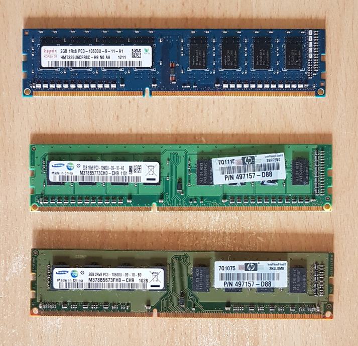4 GB DDR3 1333 MHz Ram (2 x 2 GB 10600U)
