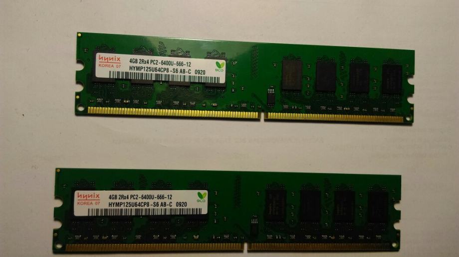 8 GB (2x4GB) DDR2 800MHz AMD