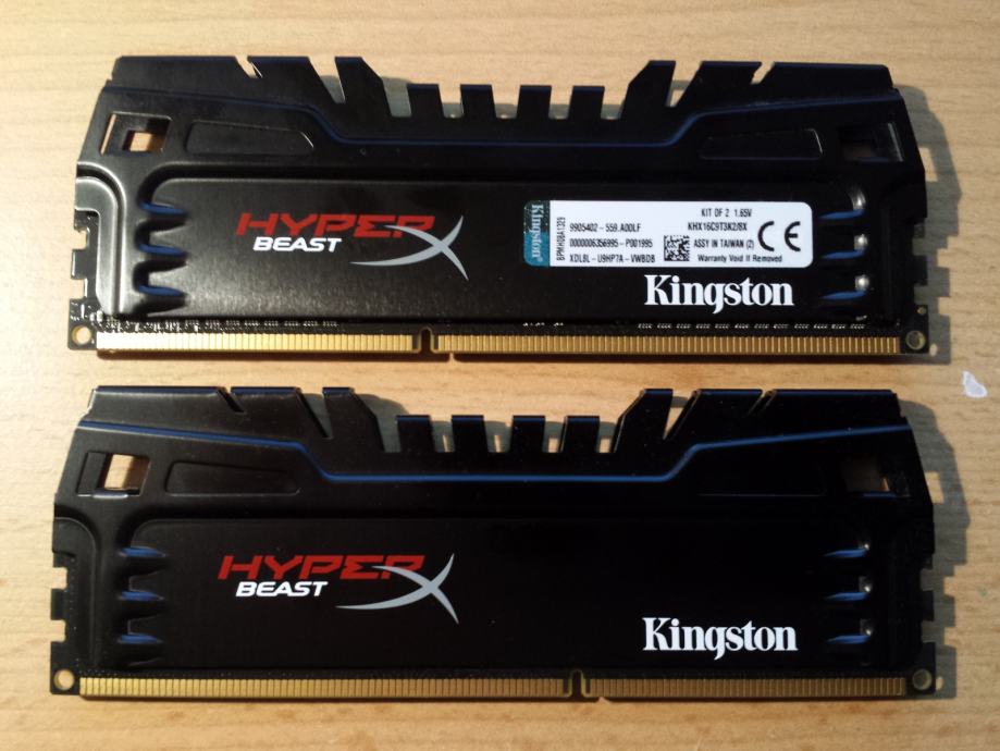 8 Gb DDR3 Kingston HyperX Beast