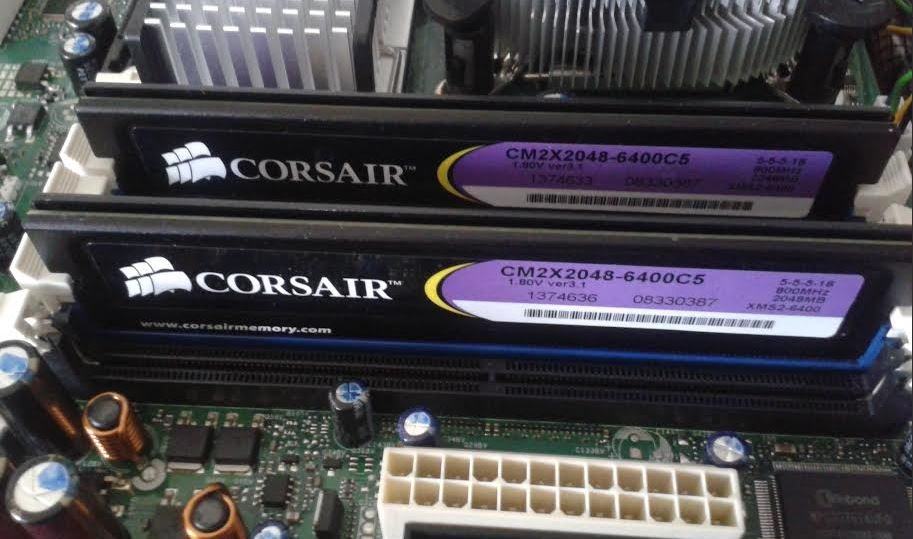 Corsair DDR2 4GB (2x2GB) 800MHz sa aluminijskim hladnjacima