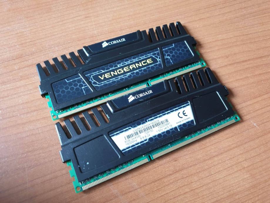 Corsair Vengeance 8GB (2x4GB KIT) 1600mhz