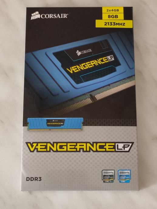 Corsair Vengeance LP 8GB (2x4GB) 2133MHz • AKCIJA • 6€