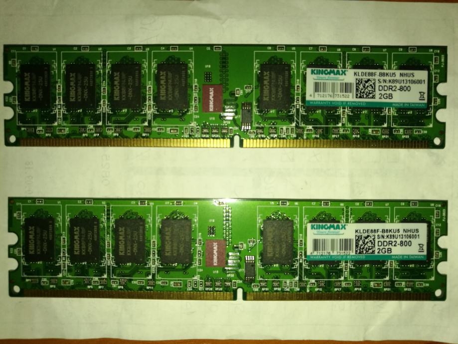 DDR2 - 800 2GB Kingmax