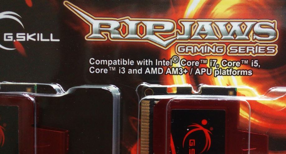 DDR3 G.SKILL Ripjaws kit 2x4GB