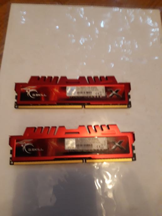 DDR3 - G.SKILL - RIPJAWS X - 2x8GB - F3-12800CL10S-8GBXL