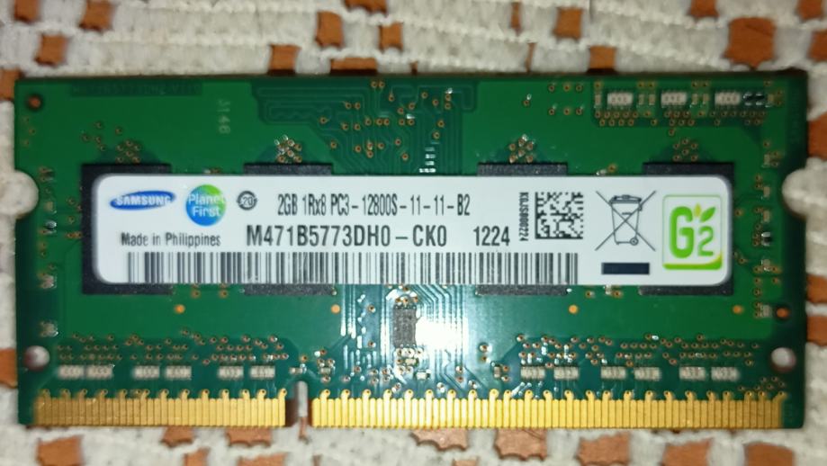 DDR3 SAMSUNG 2gb 1RX8 12800S