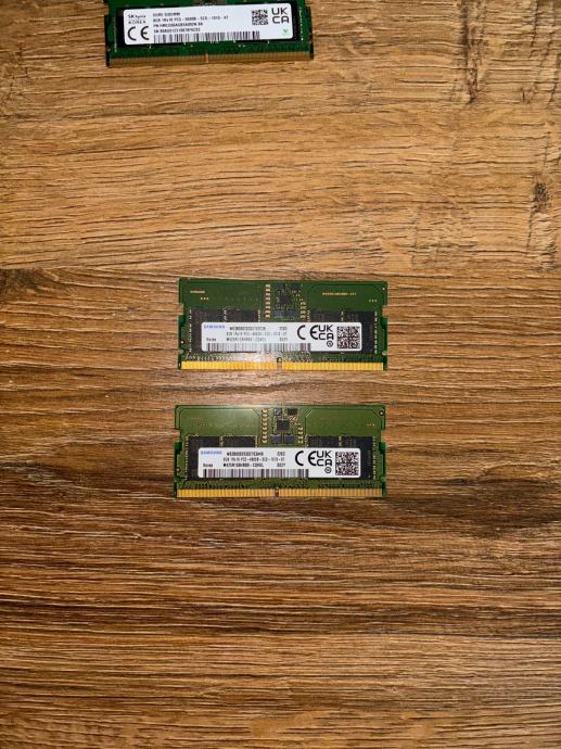 DDR5 16GB (2x8) 4800 MHz Samsung SODIMM