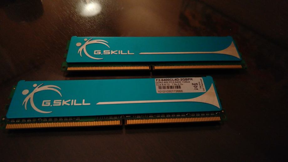 G Skill DDR2 2GB Ram (1GB x 2)