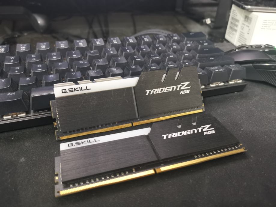 G skill trident z rgb 4000mhz cl15 память с очень низкими таймингами