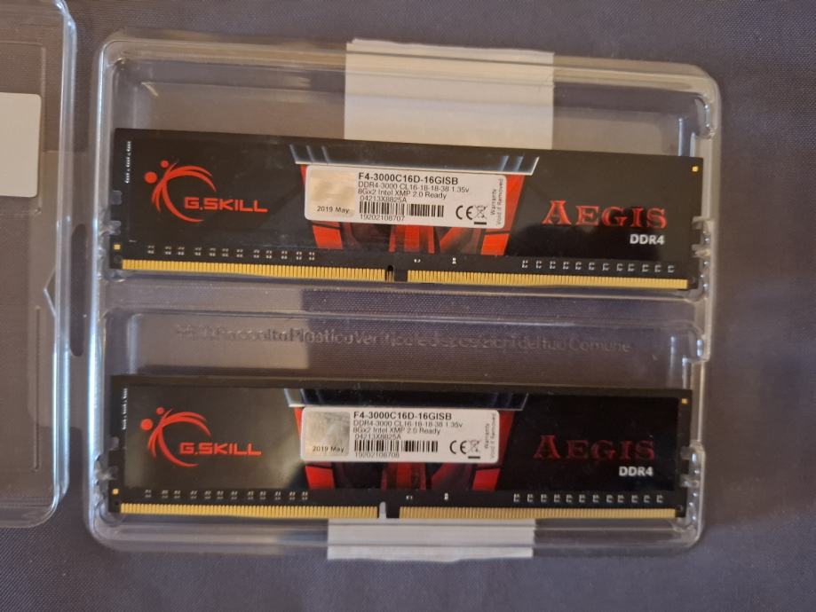 Gskill Aegis 32GB DDR4 3000MHz CL16