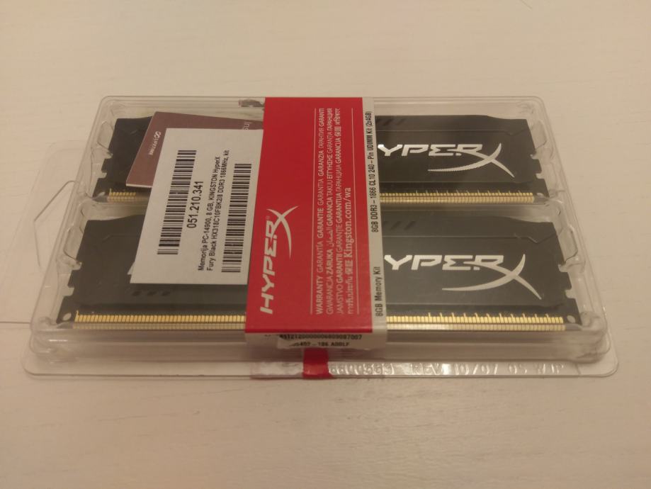 HyperX 8GB RAM DDR3