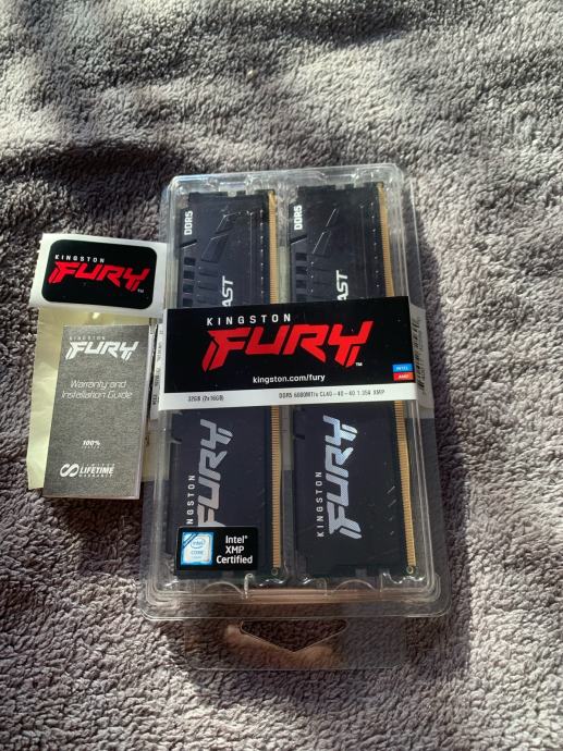 Kingston Fury 32GB DDR5 6000MHz