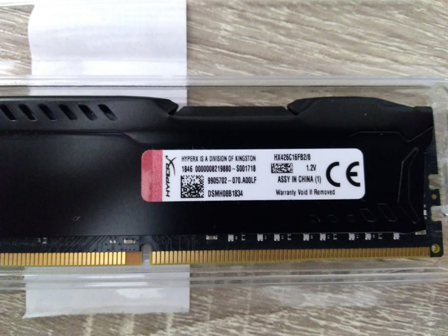 Kingston HyperX DDR4 8 GB 2666MHz CL16